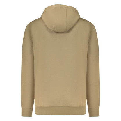 Geweerbruin katoenen sweatshirt