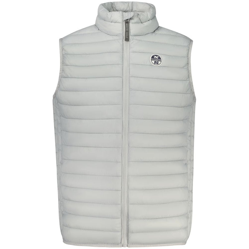 North Sails Gray Polyester Sleeveless Jacket for Men