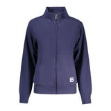 Laura Biagiotti Blue Cotton Women's Sweatshirt - Elegant Casual Wear
