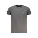 Pepe Jeans Grigio T-Shirt en Coton pour Homme