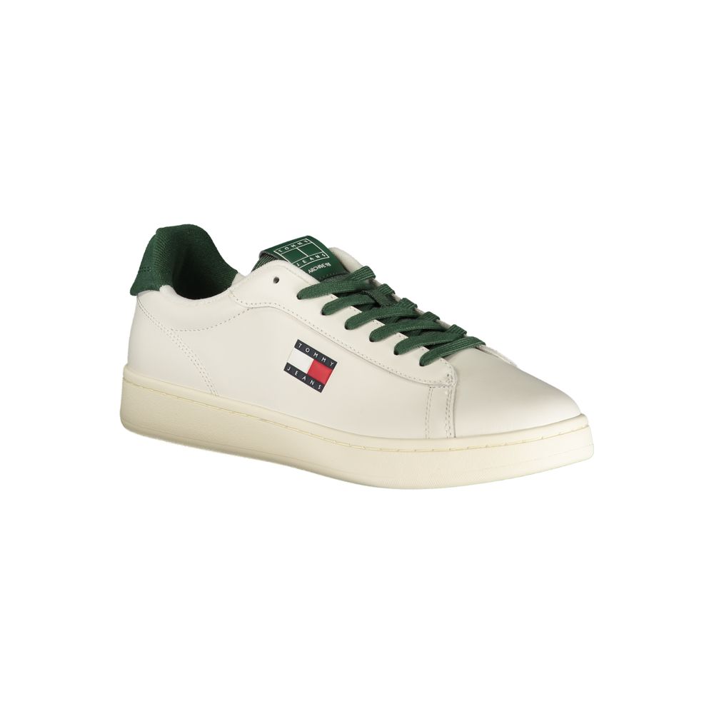 Tommy Hilfiger Bianco Poliuretano Uomo Sneaker - Stylish Comfort
