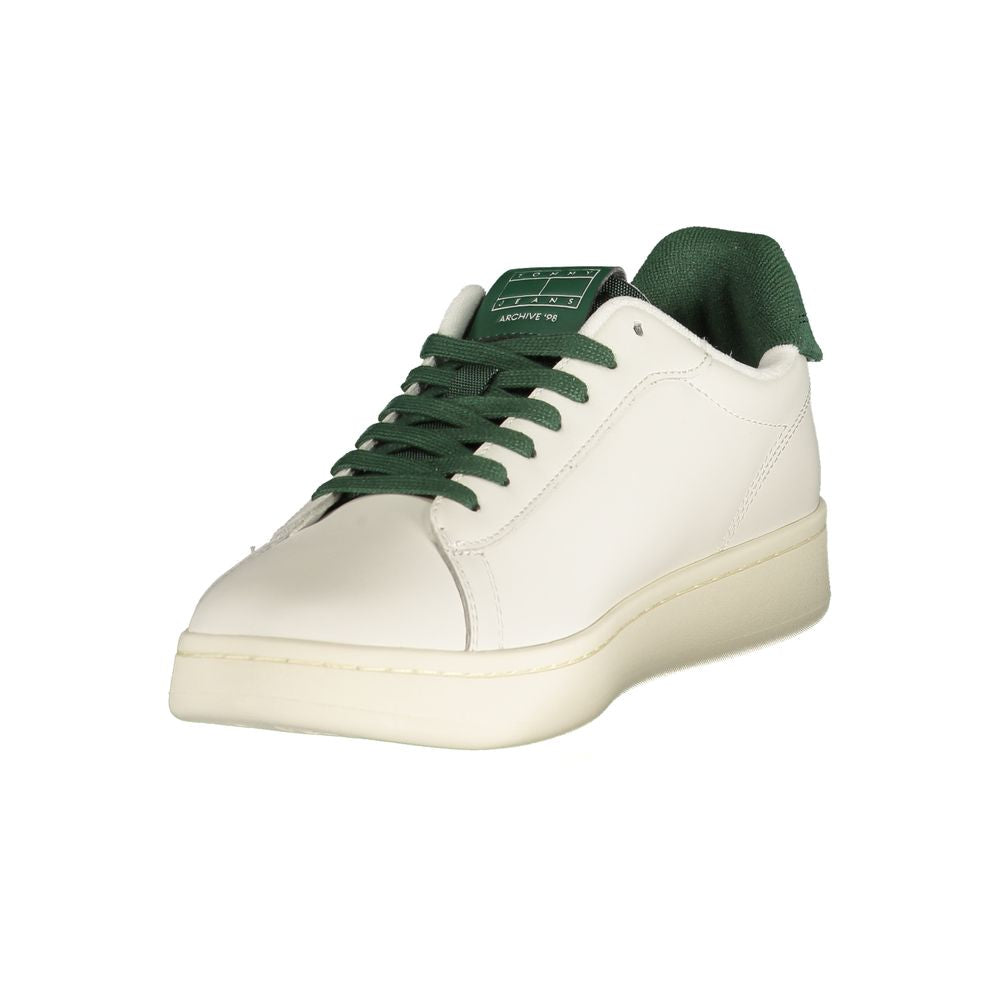 Tommy Hilfiger Bianco Poliuretano Uomo Sneaker - Stylish Comfort