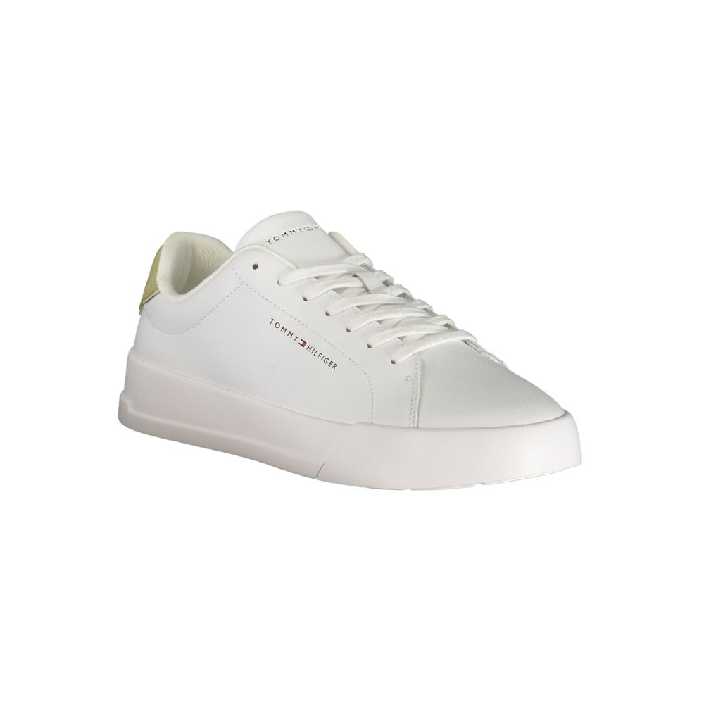Tommy Hilfiger Bianco Poliuretano Homme Sneaker - Style et Confort