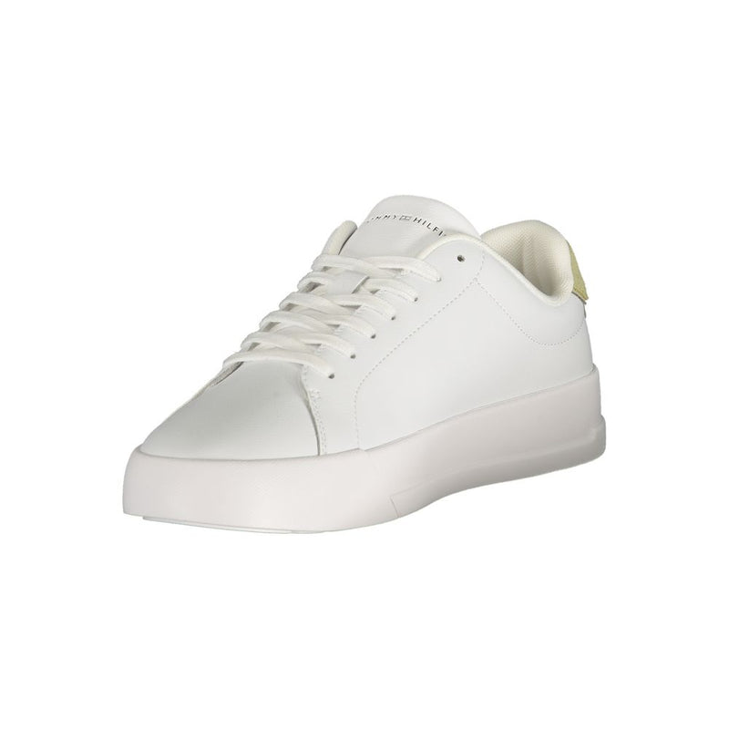Tommy Hilfiger Bianco Poliuretano Homme Sneaker - Style et Confort