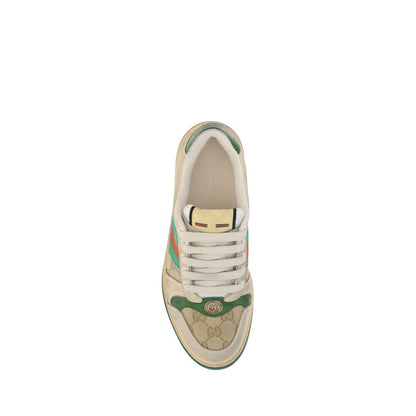 Gucci Multicolor Cotton Low Top Sneakers