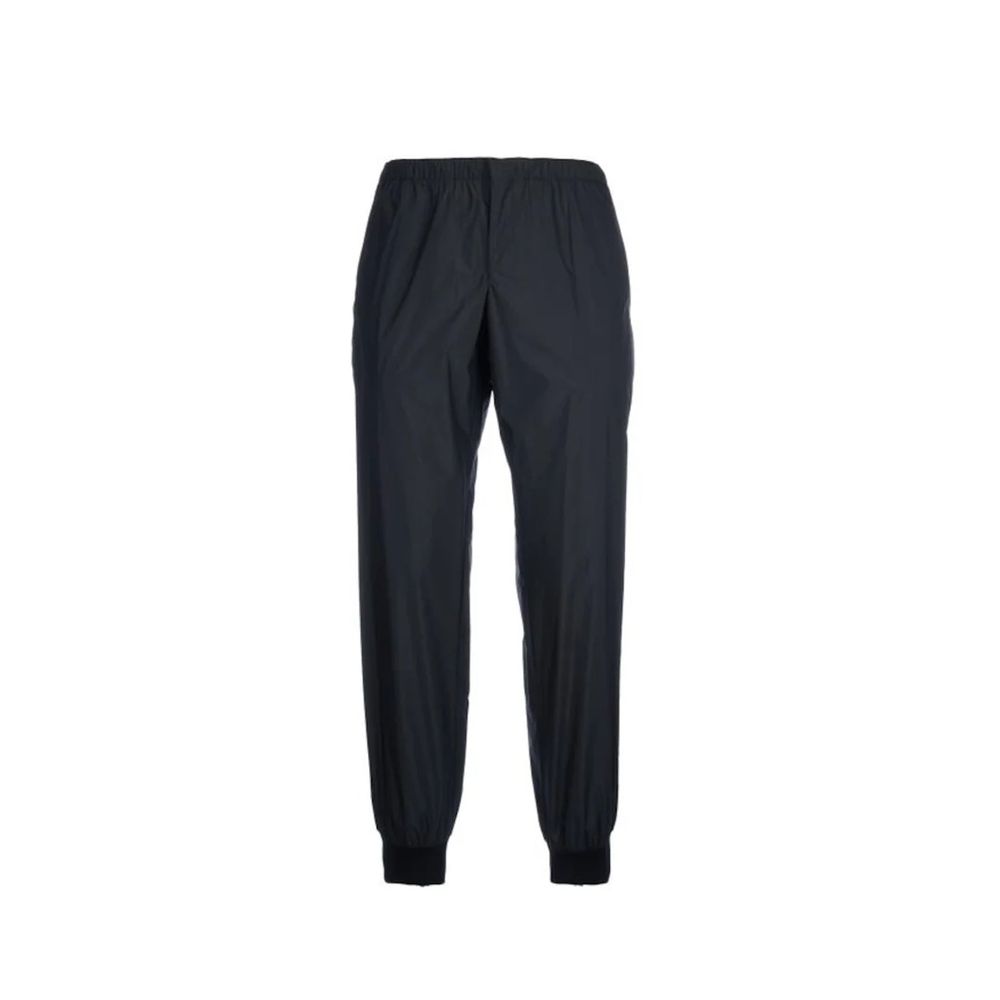 Pantalon de jogging Prada en nylon noir (pantalon de sport)