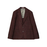 Brunello Cucinelli Multicolor Wool Coat for Men