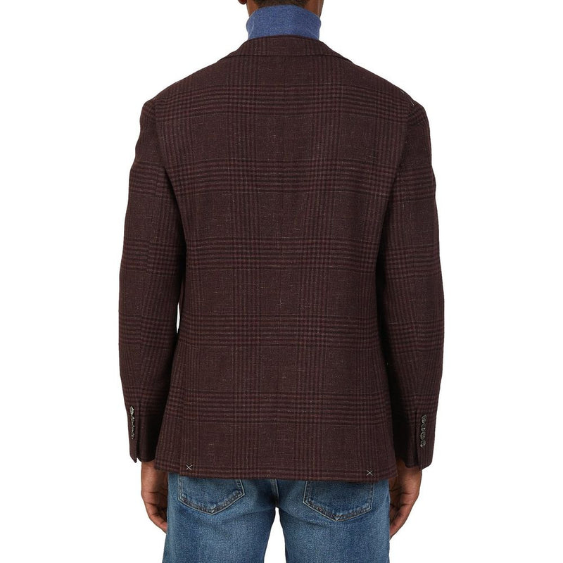 Brunello Cucinelli Veelkleurige Wollen Jas