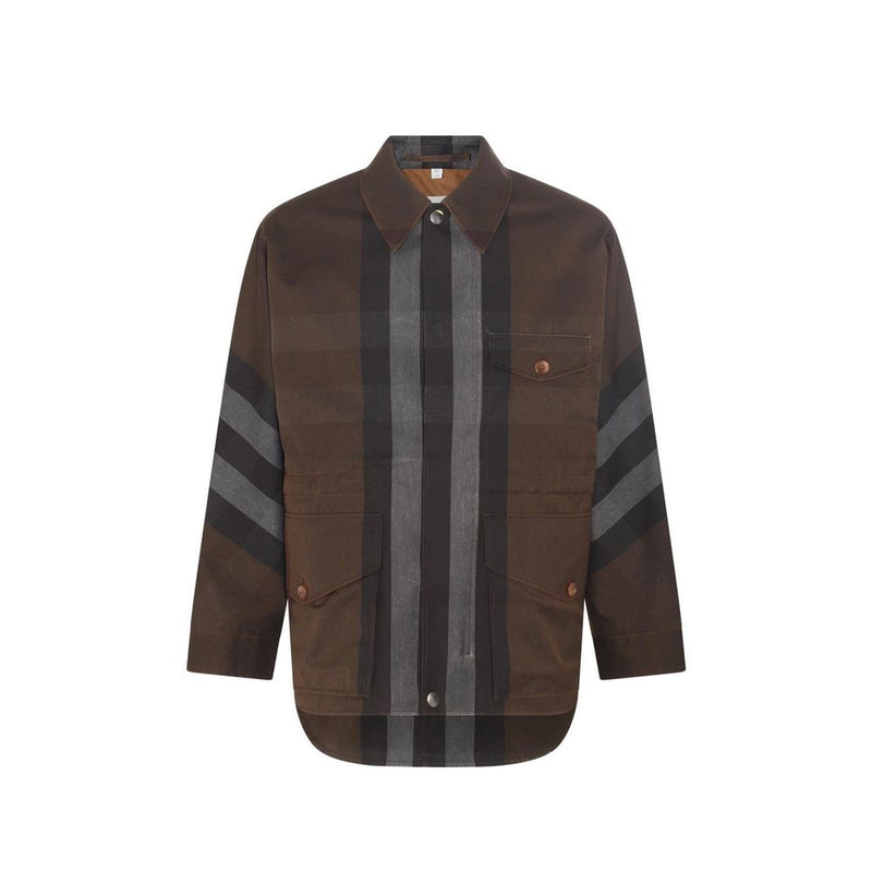 Burberry Brown Cotton Parka for Women - Stylish & Versatile