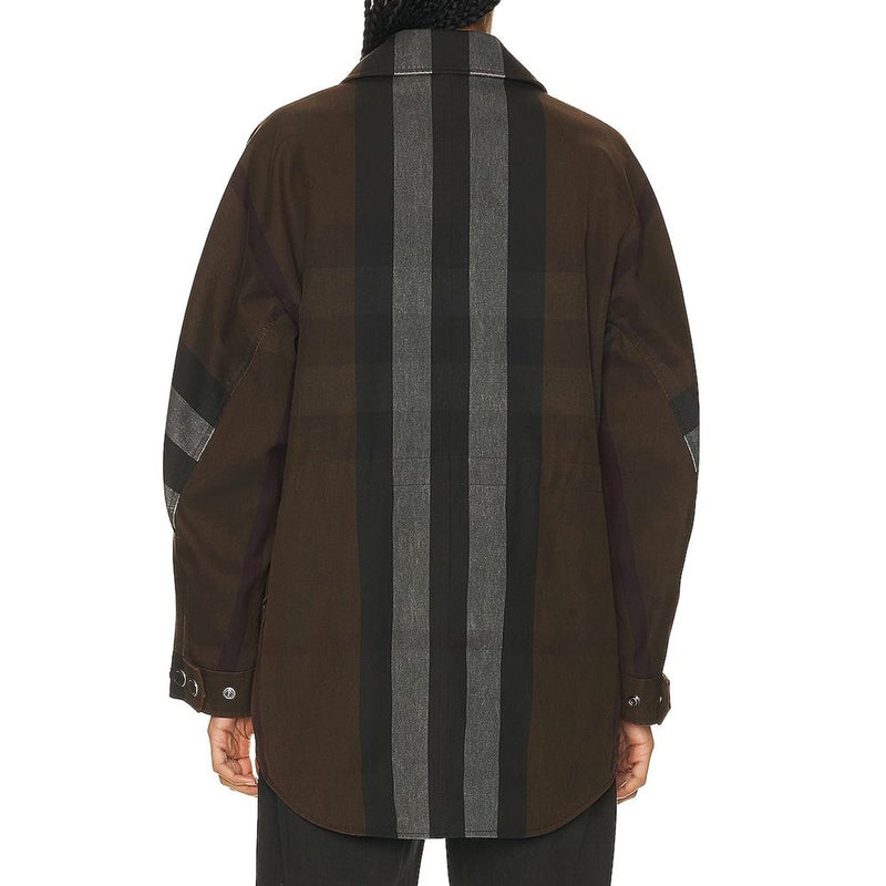 Burberry Brown Cotton Parka for Women - Stylish & Versatile