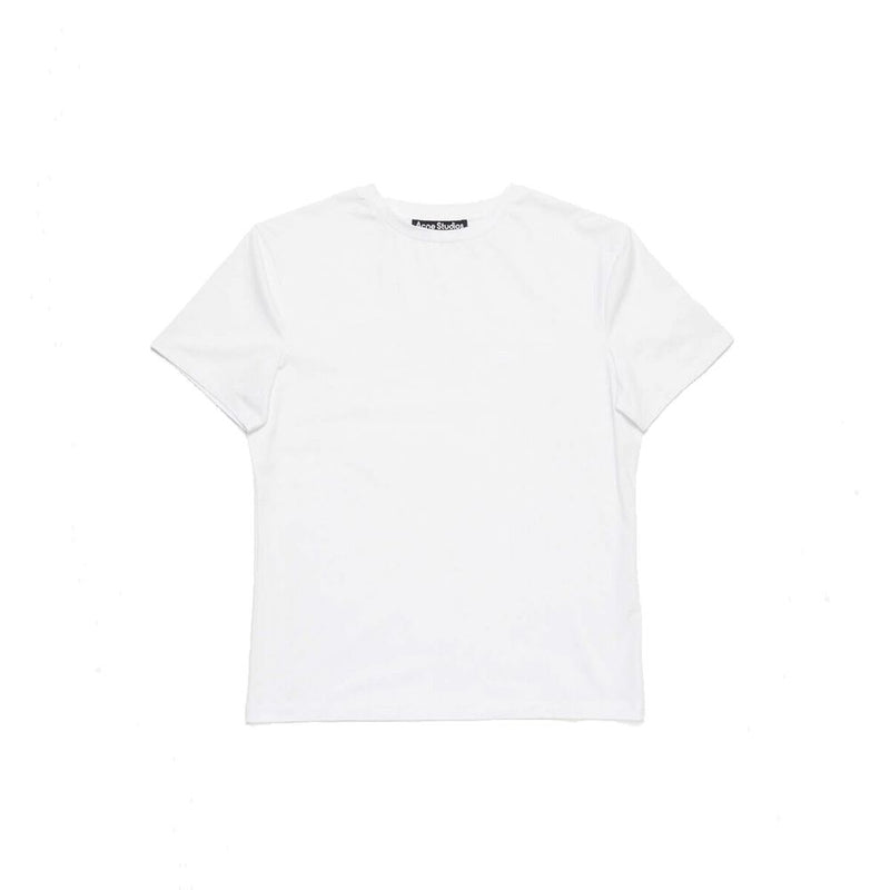 Acne Studios White Cotton T-Shirt for Men
