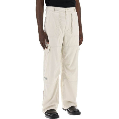 Acne Studios Beige Polyester Cargo Broek