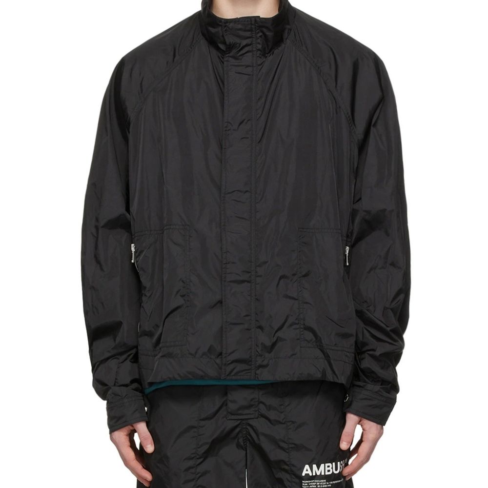 Ambush Black Polyamide Shell Jacket for Women