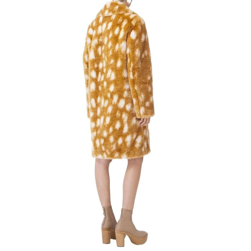 Burberry Beige Lambskin Coat - Luxurious Outerwear for Women
