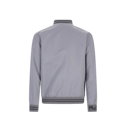 Alexander McQueen Grijze Polyester Bomber