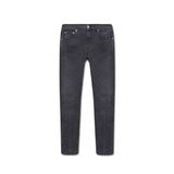 Alexander McQueen Black Cotton Skinny Jeans for Men