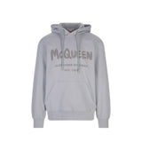 Alexander McQueen Gray Cotton Sweatshirt for Men