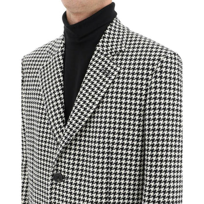 Alexander McQueen zwarte wollen jas