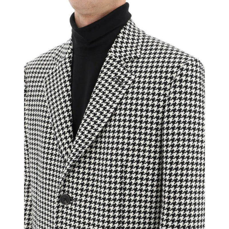 Alexander McQueen zwarte wollen jas