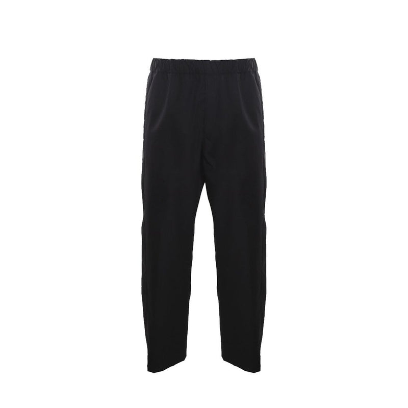 Alexander McQueen Black Cotton Casual Pants for Men