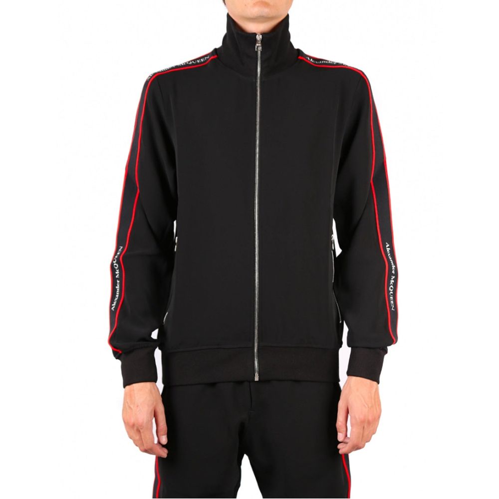 Alexander McQueen Black Viscose Sweatshirt for Men