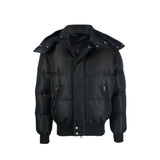 Alexander McQueen Black Polyamide Bomber Jacket for Men