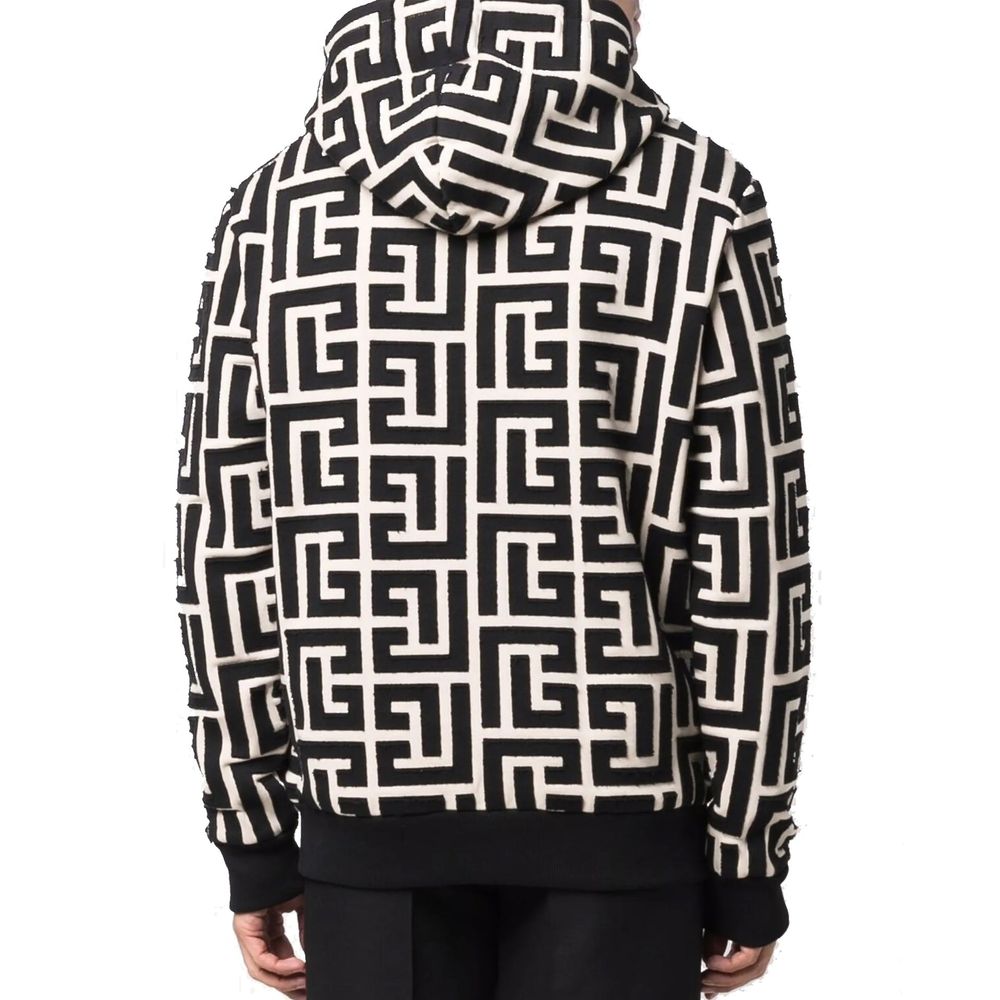 Sweat-shirt Balmain beige en coton