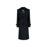 Manteau en Polyester Noir Burberry pour Femme