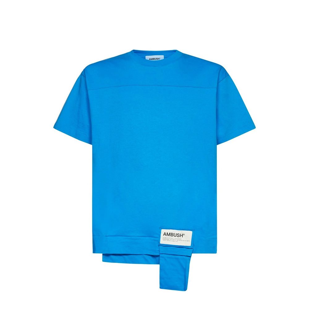 Ambush Blue Cotton T-Shirt for Men
