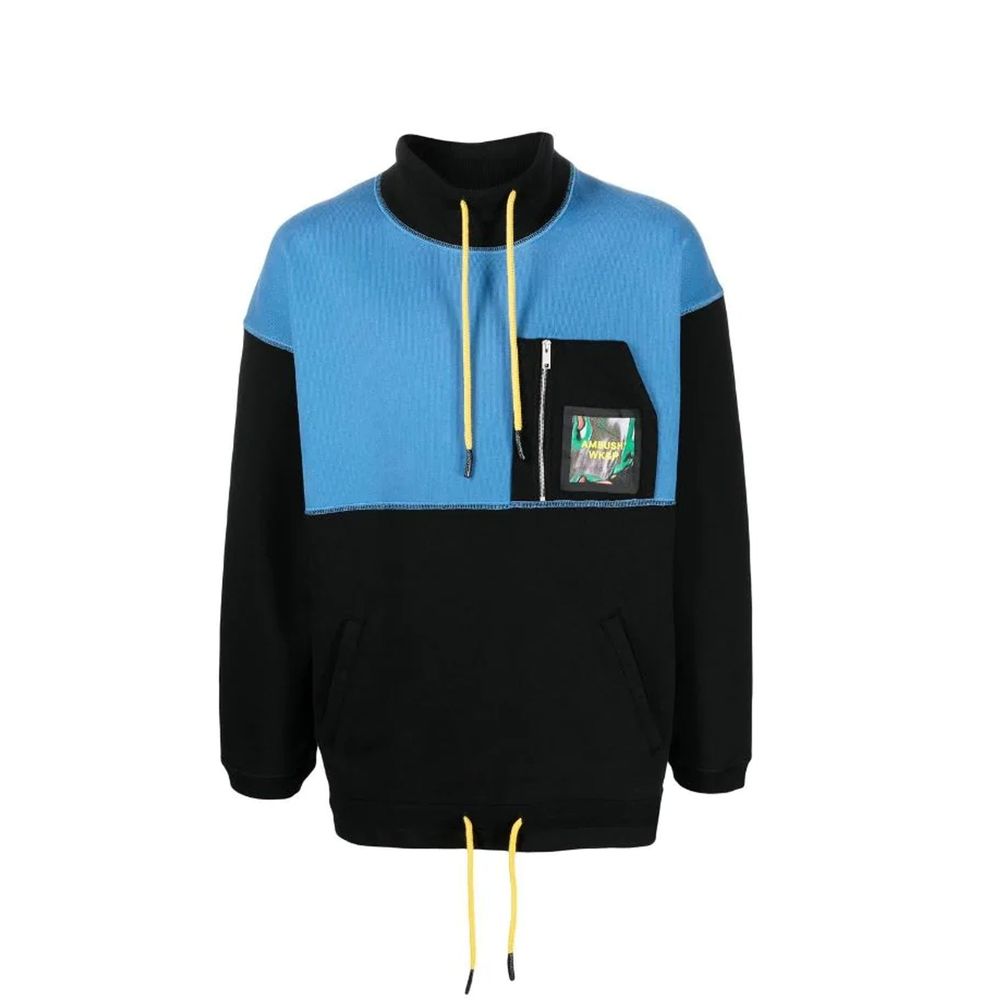 Ambush Blue Cotton Sweatshirt for Men