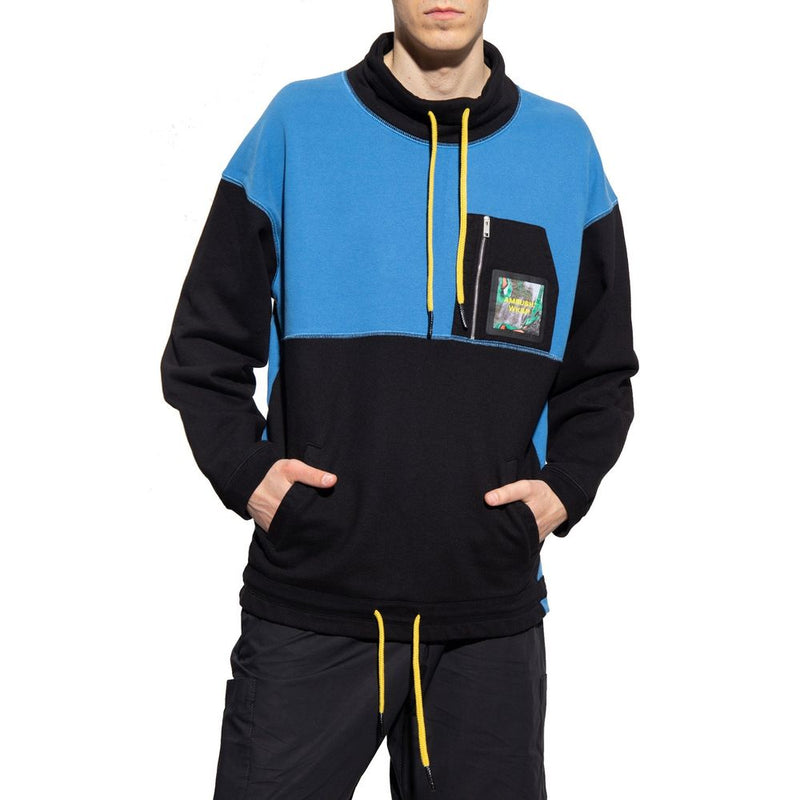 Ambush Blue Cotton Sweatshirt for Men