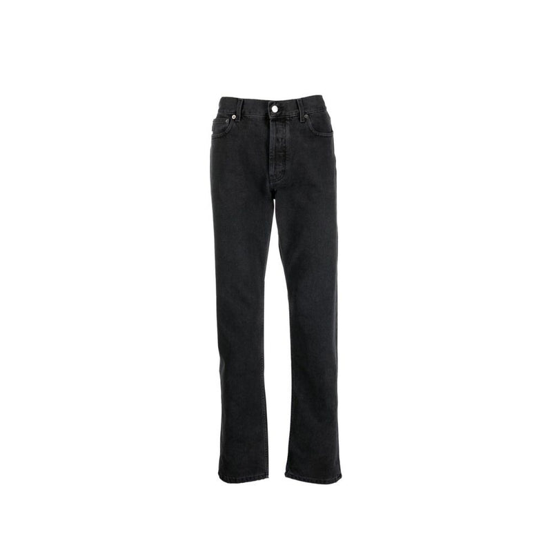Ambush Black Cotton Slim Fit Jeans for Men