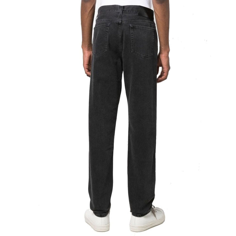 Ambush Black Cotton Slim Fit Jeans for Men