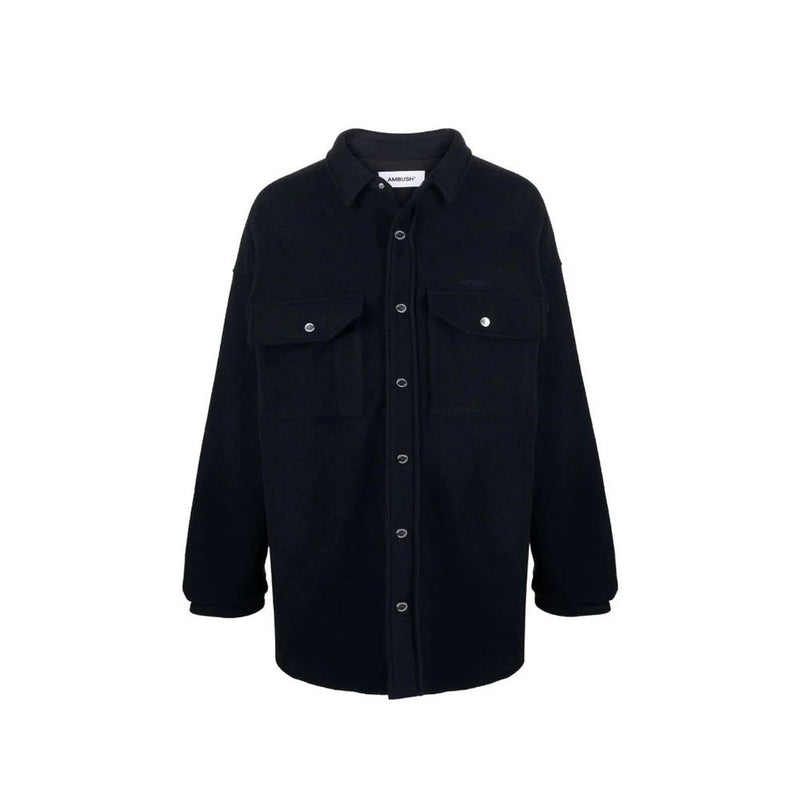 Ambush Blue Marabou Coat