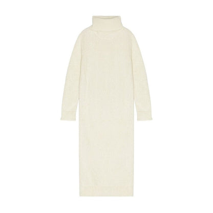 Sweat-shirt blanc en mohair Saint Laurent