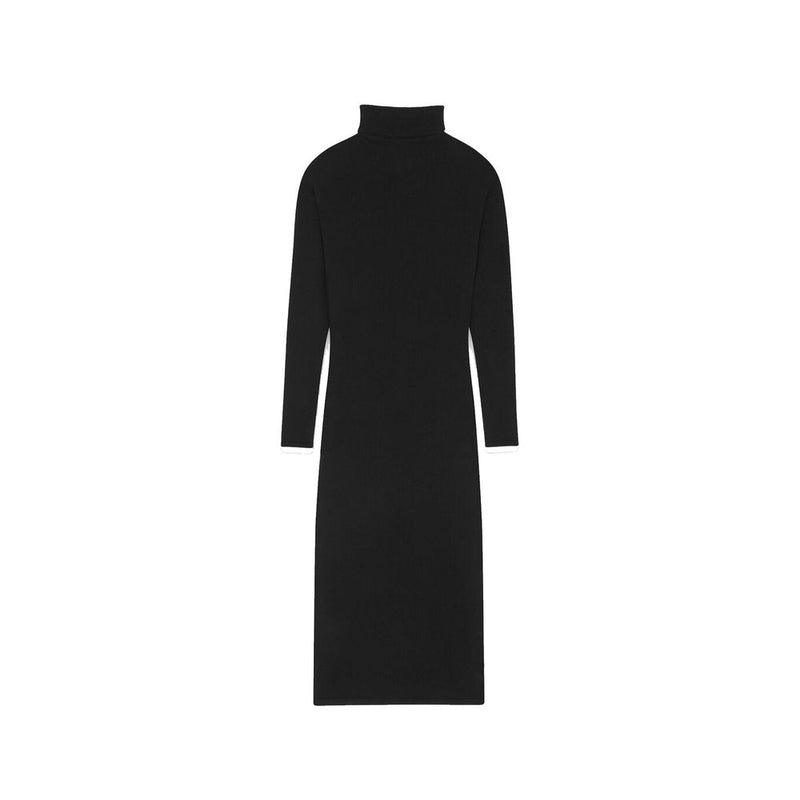 Saint Laurent Black Cashmere Casual Dress for Women - XL