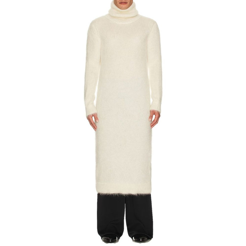 Saint Laurent White Mohair Sweatshirt