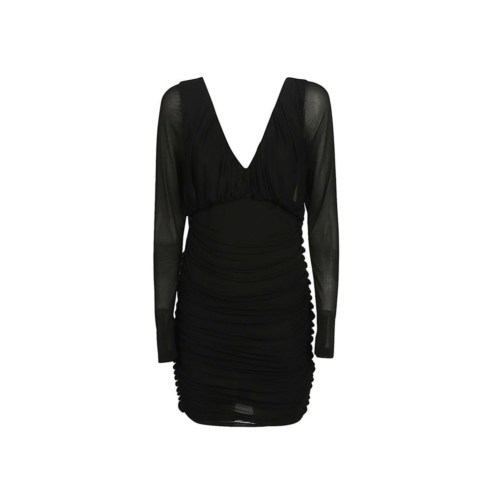 Saint Laurent Black Viscose Cocktail Dress for Women