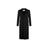 Saint Laurent Black Acetate Coat for Women