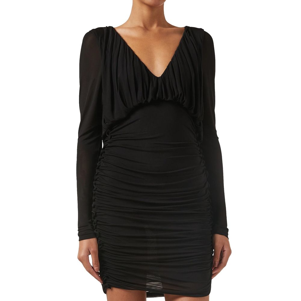 Saint Laurent Black Viscose Cocktail Dress for Women