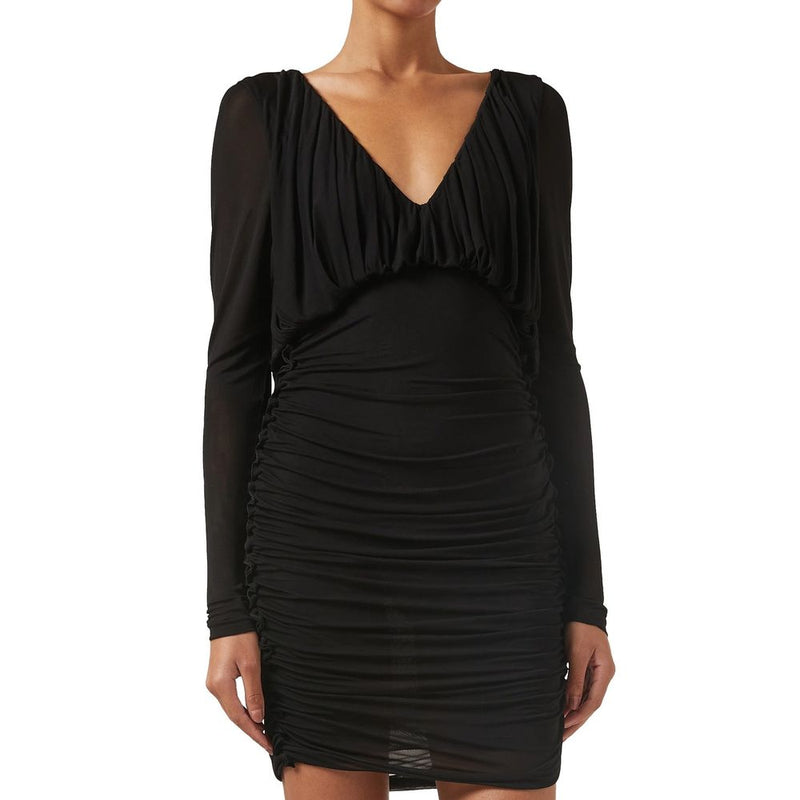 Saint Laurent Black Viscose Cocktail Dress for Women