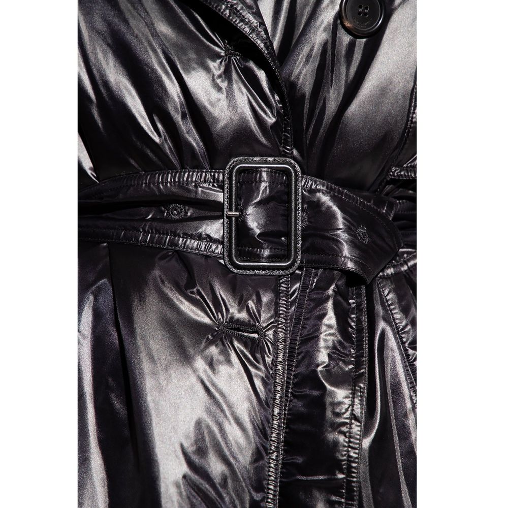 Saint Laurent Black Polyamide Coat for Women
