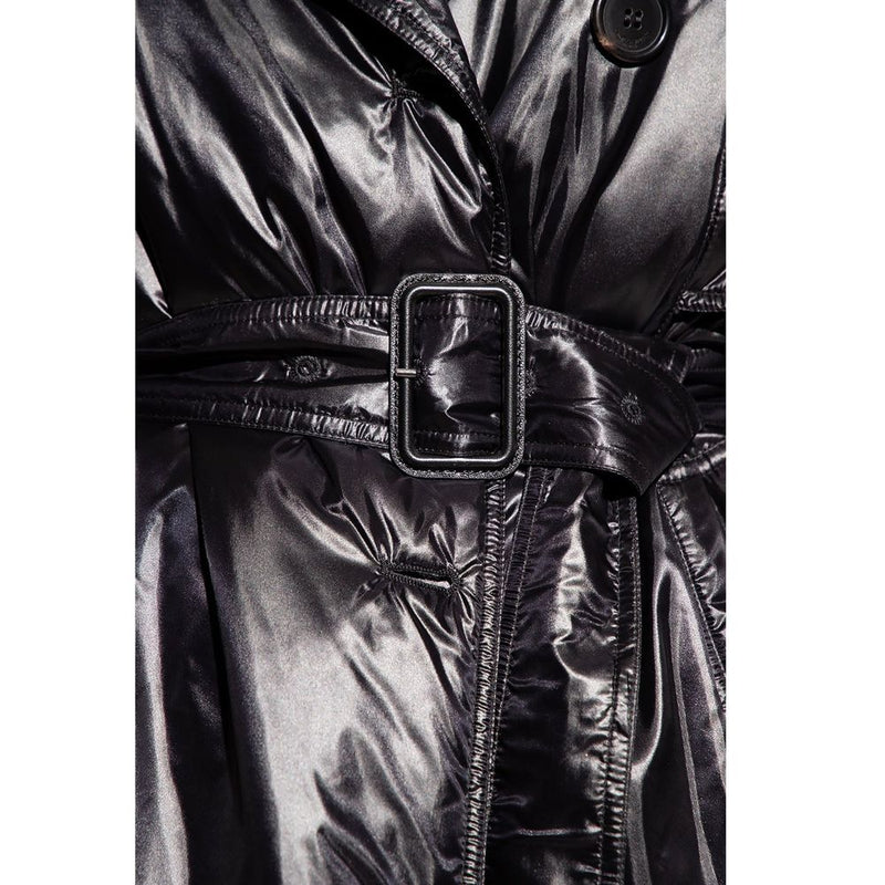 Saint Laurent Black Polyamide Coat for Women