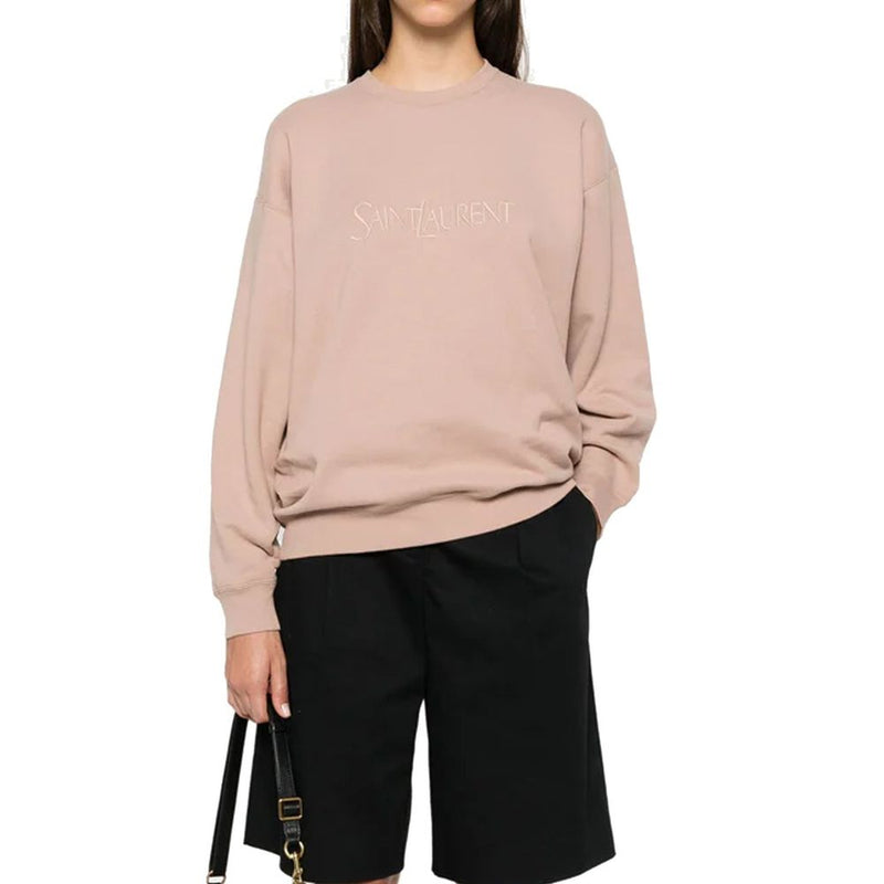 Saint Laurent Multicolor Cotton Sweatshirt for Women
