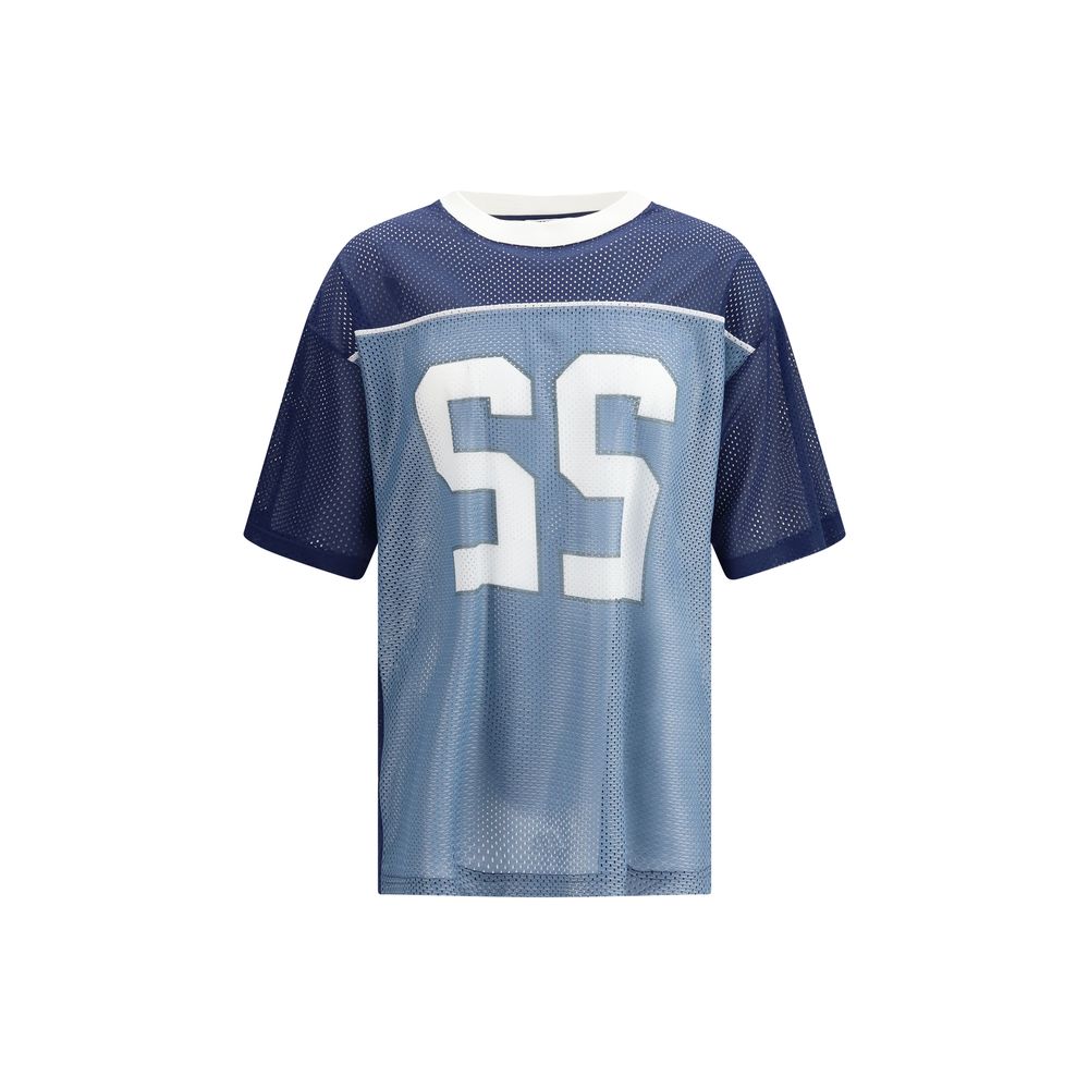 Moschino Blue Polyester Sportswear T-Shirt