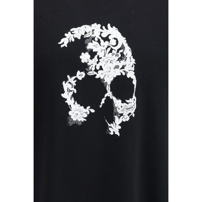 Alexander McQueen zwart katoenen T-shirt