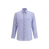 Etro Multicolor Linen Pattern Shirt for Men