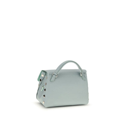 Zanellato Bicolor Calf Leather Bos Taurus Shoulder Bag