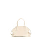 THEMOIRè Cream Other Fibres Shoulder Bag