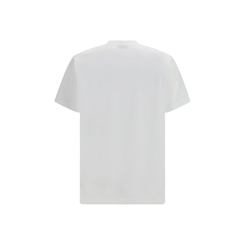 Moschino White Cotton T-Shirt - Iconic Logo Design